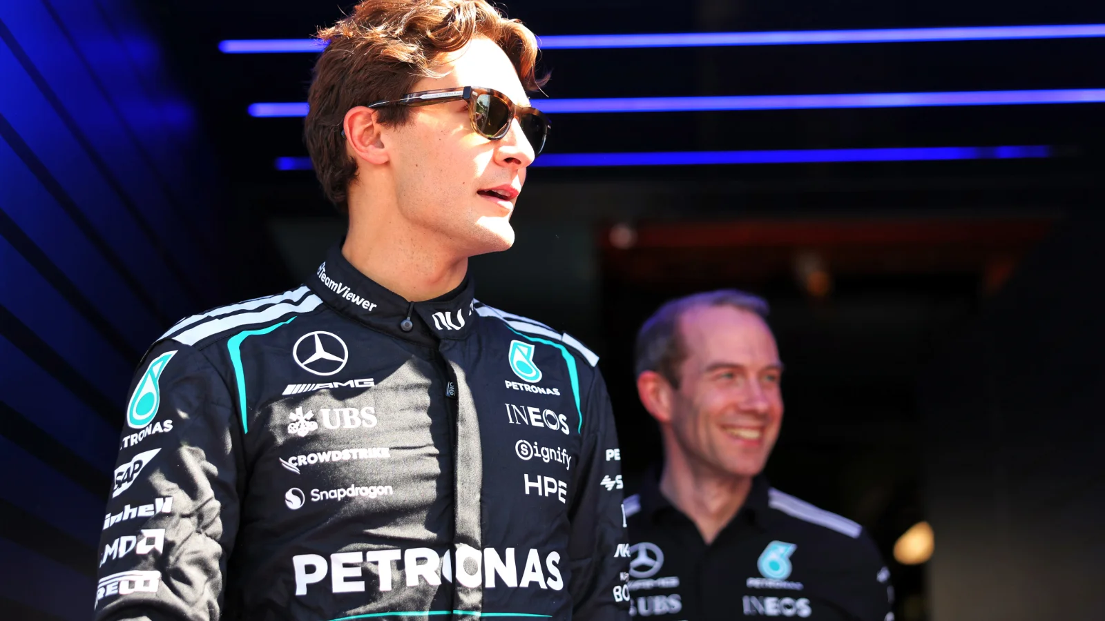 George Russell (GBR) Mercedes AMG Formula One Team. 05.03.2026. Formula 1 World Championship, Rd 1, Australian Grand Prix, Albert Park, Melbourne, Australia, Preparation Day.