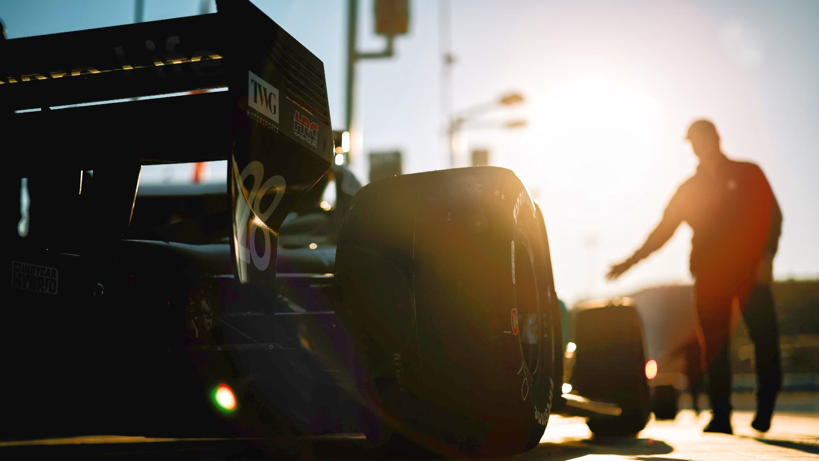 Cars qualified one at a time, with two laps all to themselves. Photo: IndyCar - Joe Skibinski