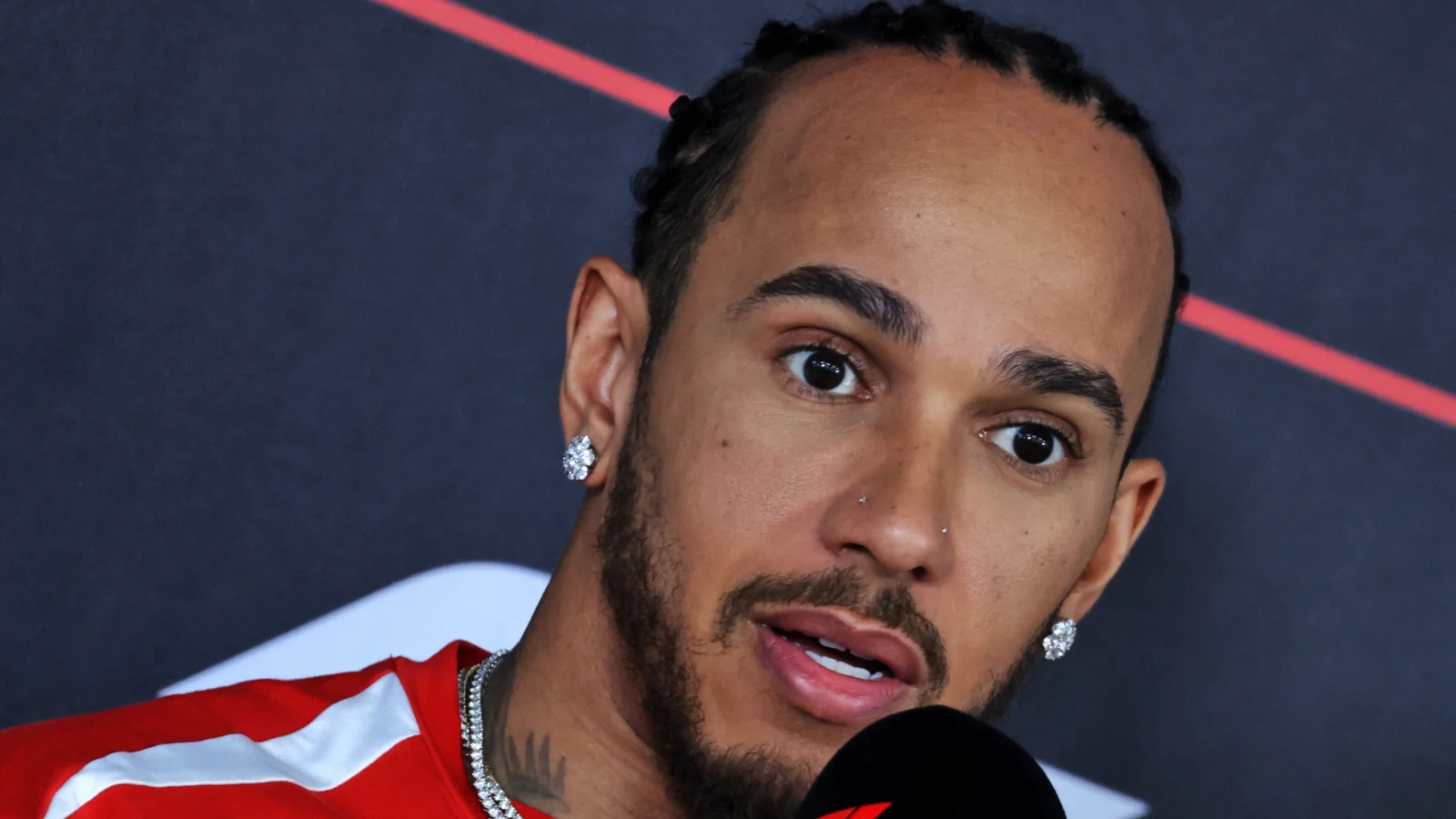 Lewis Hamilton has opened up on his difficult first year at Ferrari