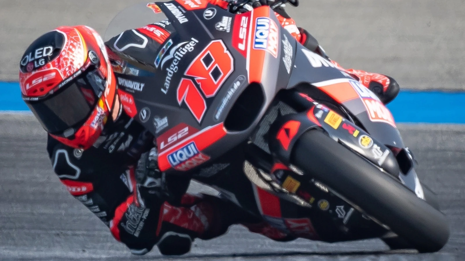 Manuel Gonzalez prevails in twice red-flagged Thai Moto2 Grand Prix