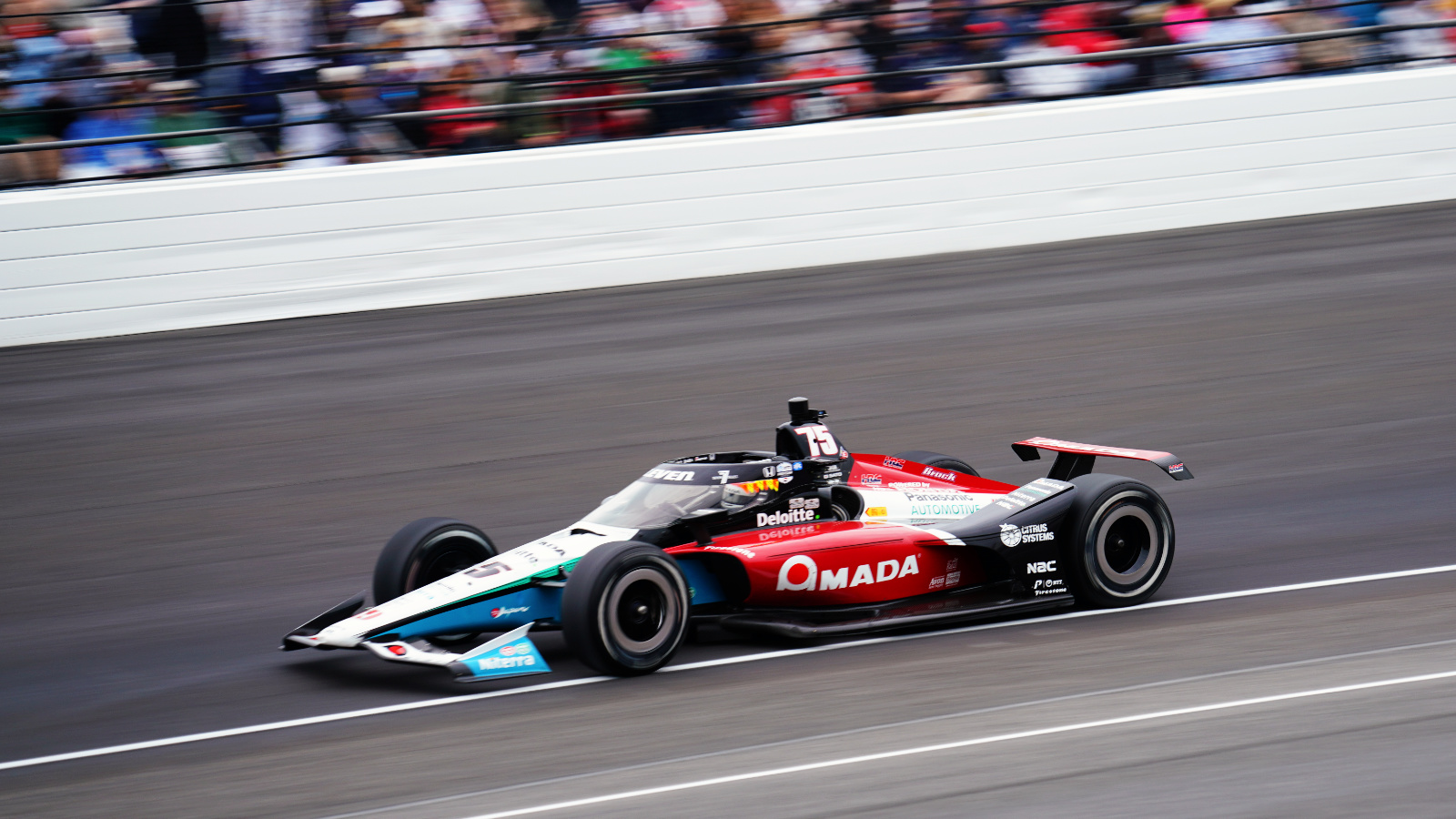 Sato is a two-time winner of the Indianapolis 500. Photo: Kevin Dejewski