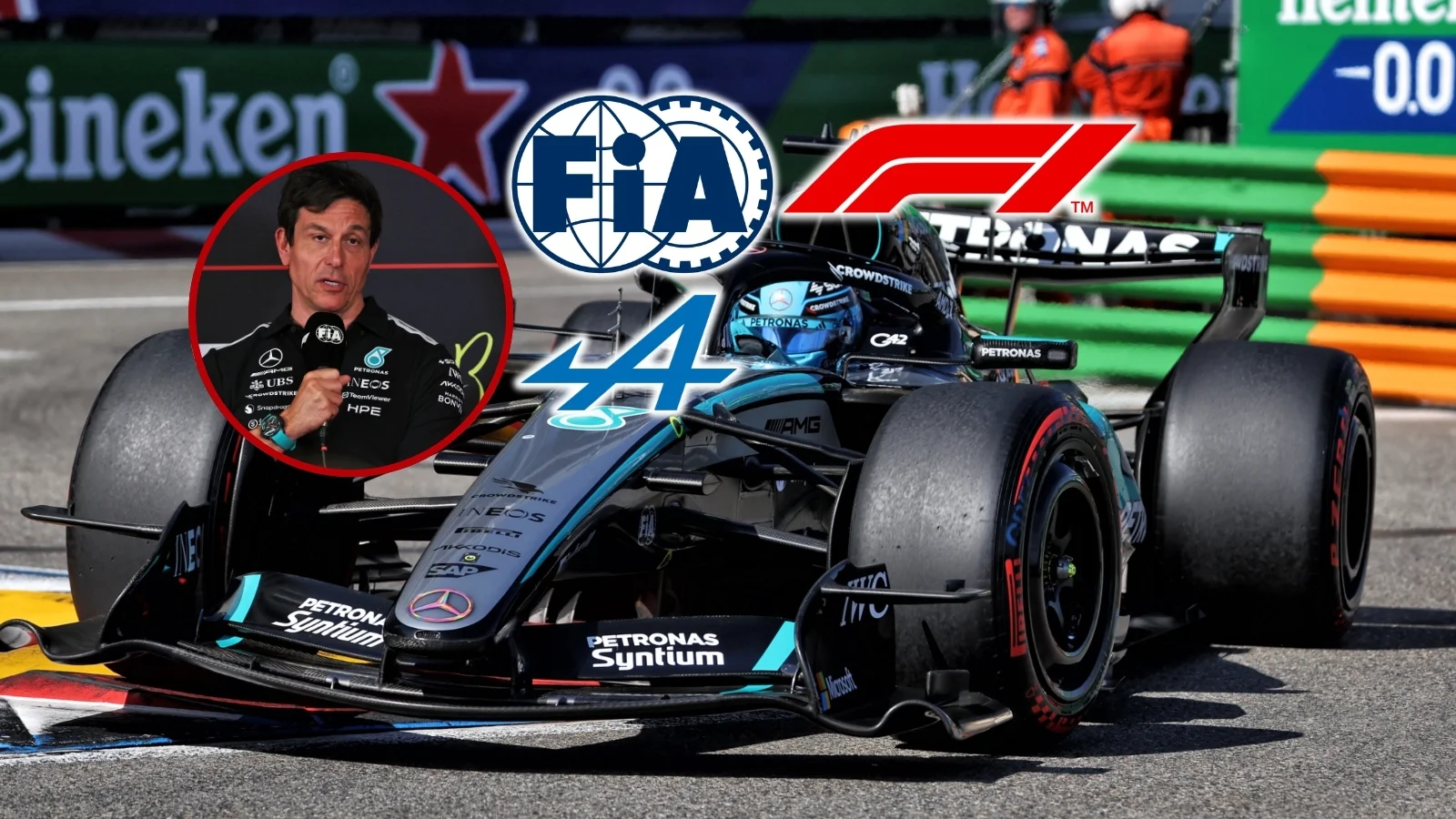 Mercedes confirms legal search as Alpine F1 penalty win sparks McLaren & Red Bull appeal