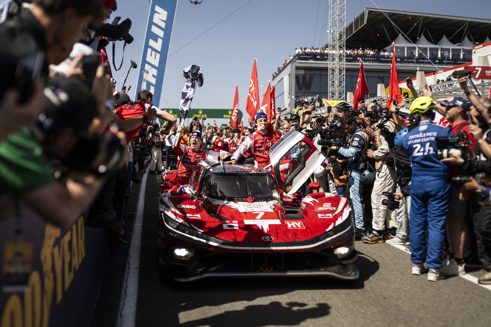 #7 Toyota’s Le Mans victory was ‘relentless’ with ‘lots of challenges’