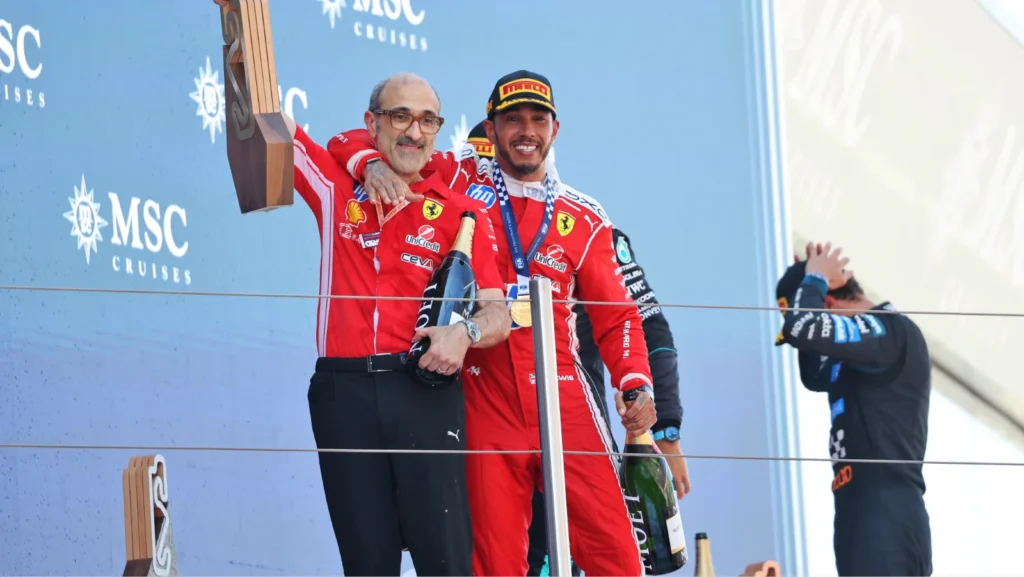 Lewis Hamilton bénéficie d'une meilleure relation d'ingénieur de course avec son prédécesseur Riccardo Adami
