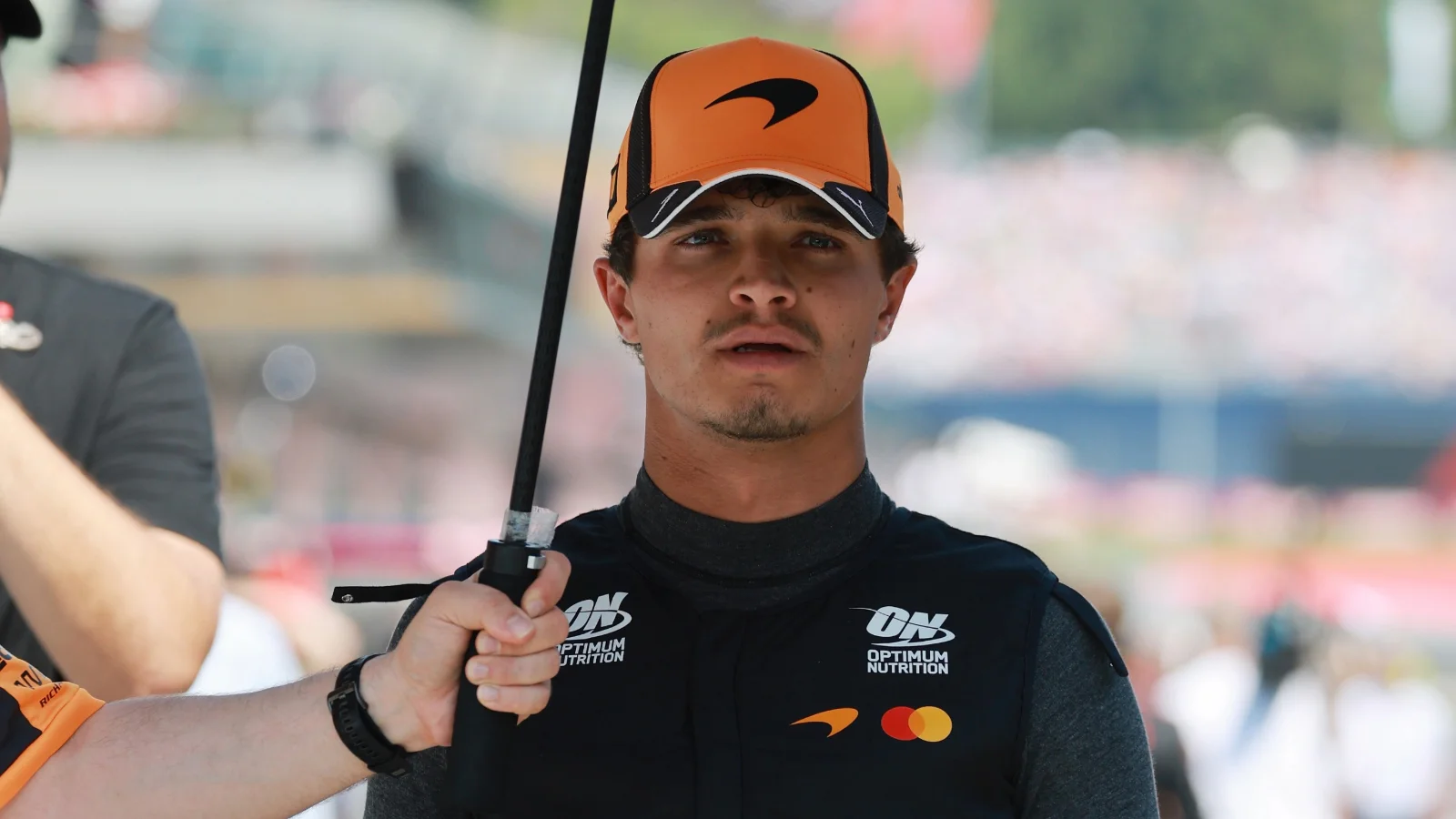 Lando Norris had a disappointing afternoon in Austria
