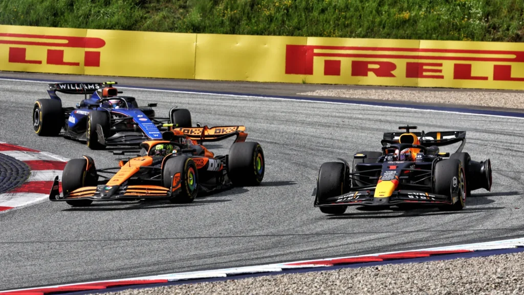 Norris s'en sort rarement bien après des duels avec Verstappen