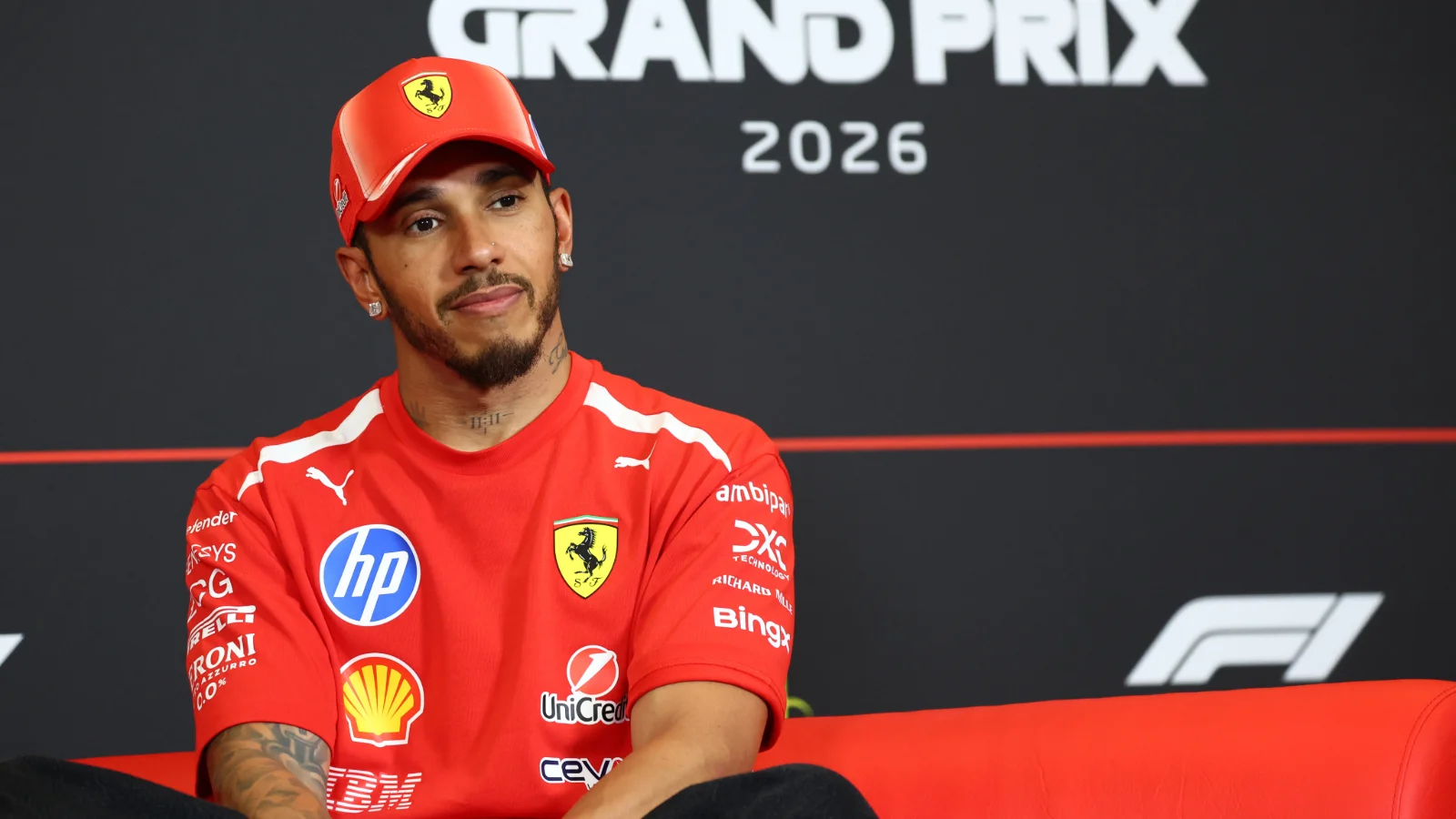 Lewis Hamilton (GBR) Scuderia Ferrari in the post qualifying FIA Press Conference. 27.06.2026. Formula 1 World Championship, Rd 8, Austrian Grand Prix, Spielberg, Austria, Qualifying Day.