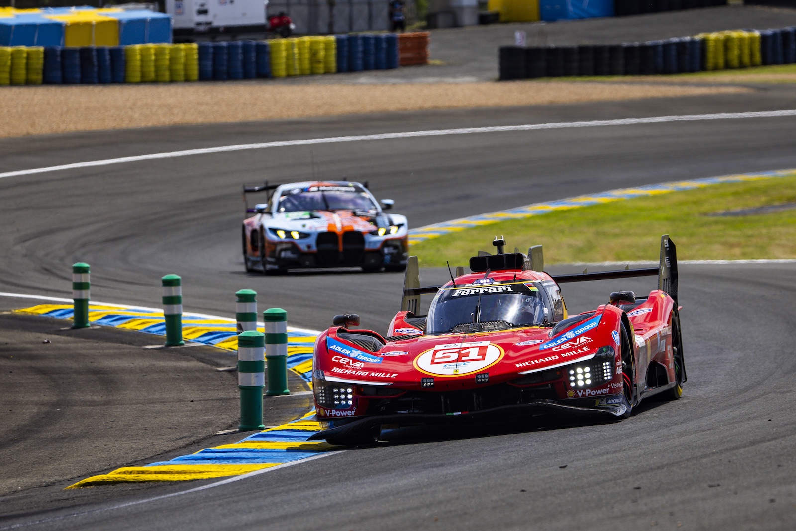 Ferrari 1-2 in Le Mans warmup as race gets underway in a few hours