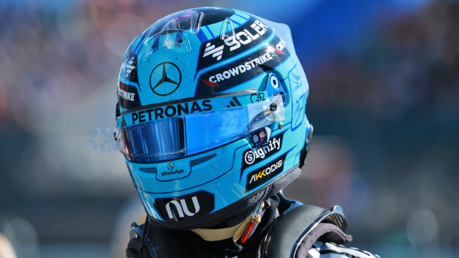 George Russell endured a difficult qualifying session on Saturday at the F1 British GP