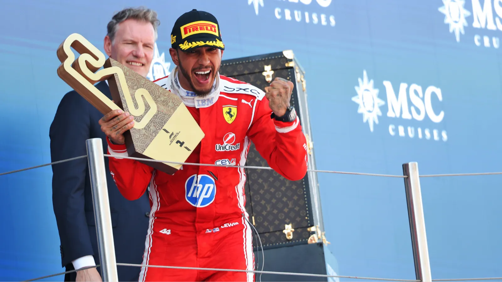 Lewis Hamilton has been in stellar form for Ferrari, this season, winning his first F1 race for the team at the Circuit de Barcelona-Catalunya, in June