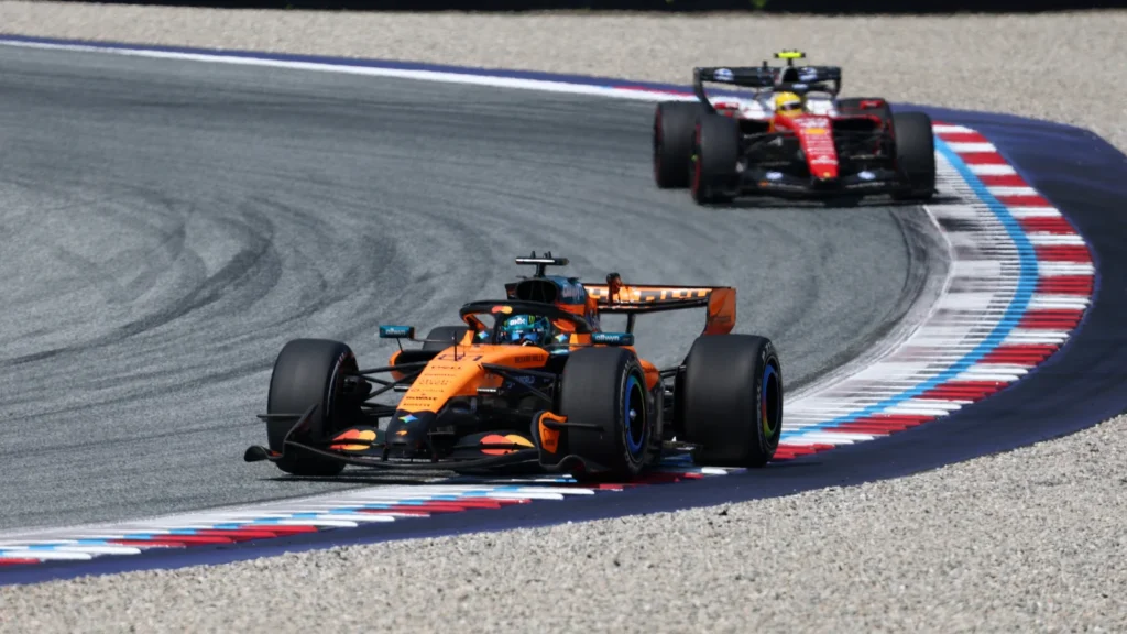 Oscar Piastri et McLaren battent Ferrari au rythme en Autriche