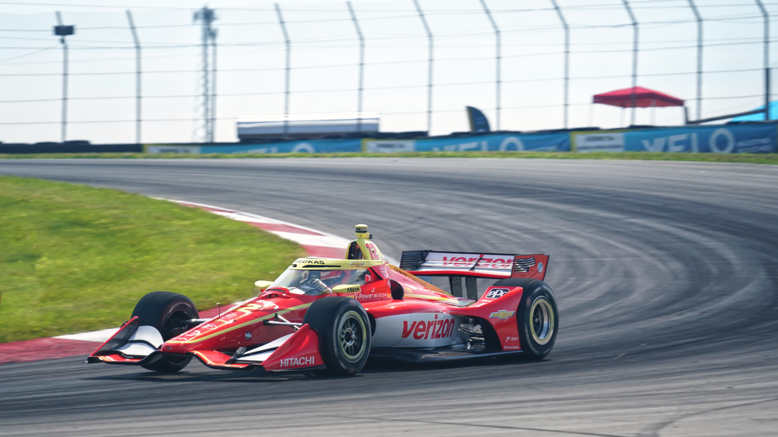 Cars were finally able to get on track after a lengthy weather delay. Photo: Kevin Dejewski