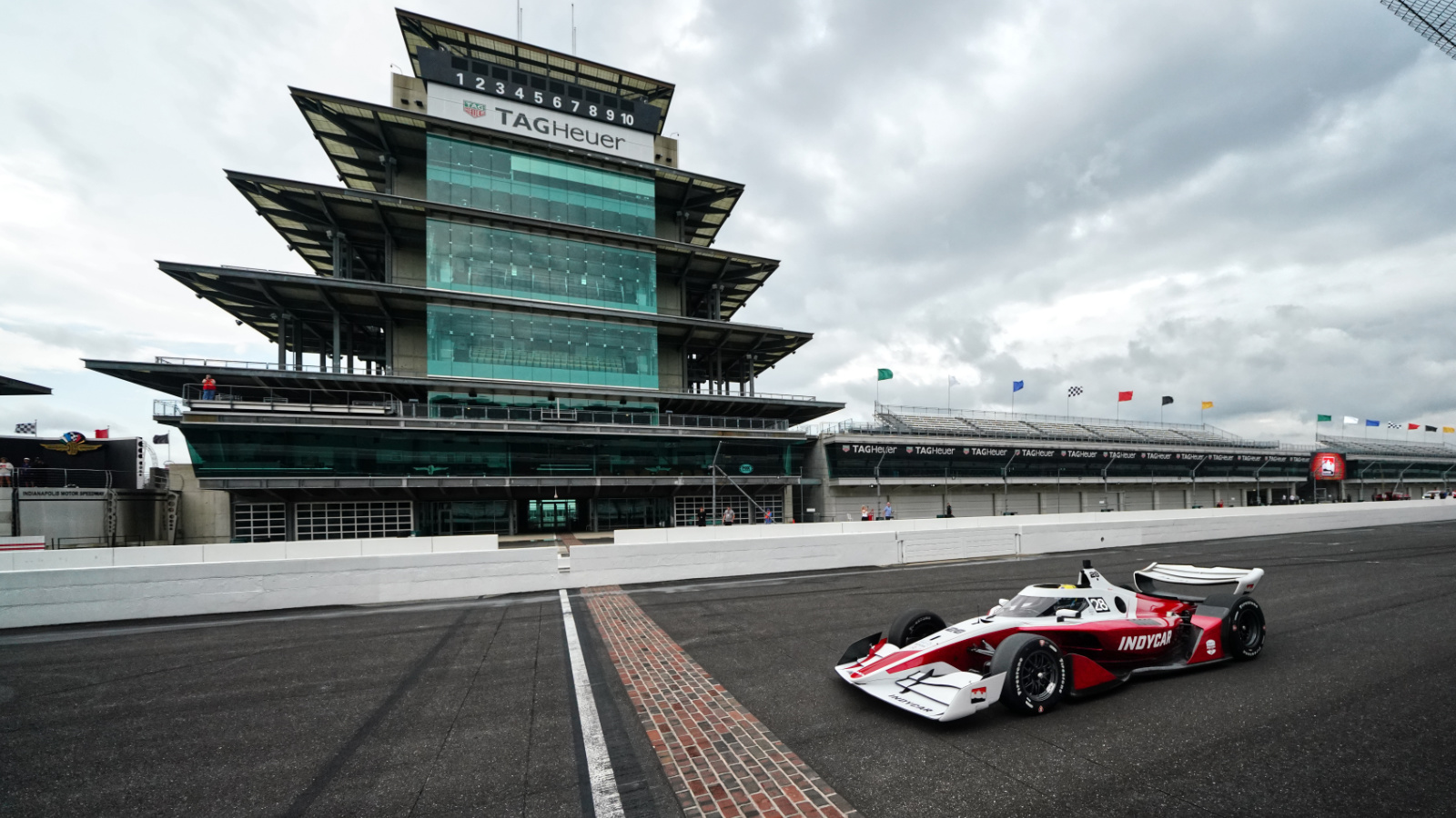 The future of IndyCar was on track at speed for the first time on Saturday. Photo: Kevin Dejewski