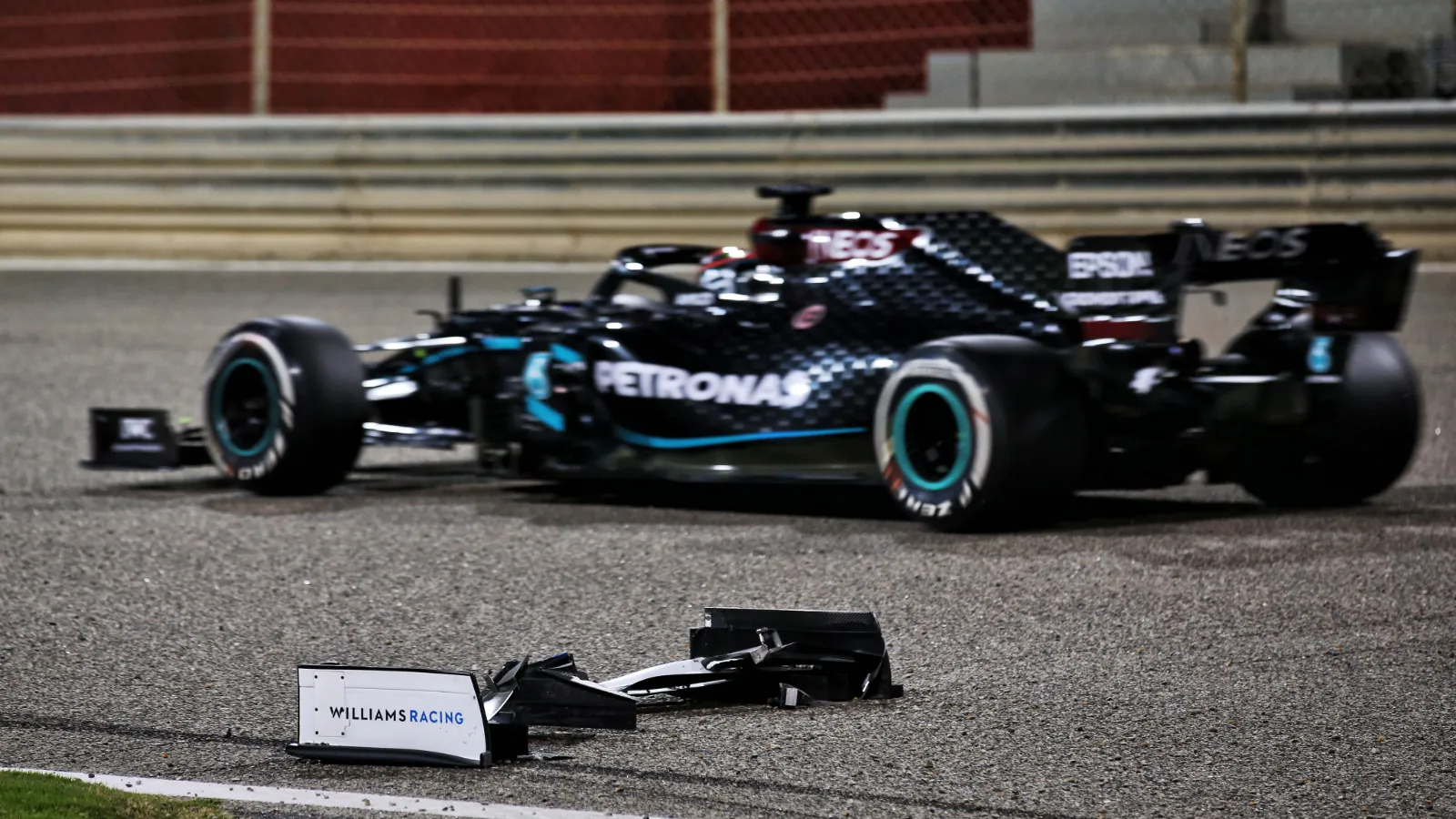 George Russell made his F1 debut with Mercedes at the 2020 Sakhir GP