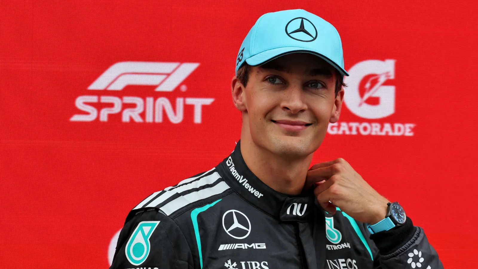 George Russell won the sprint race from pole at Zandvoort