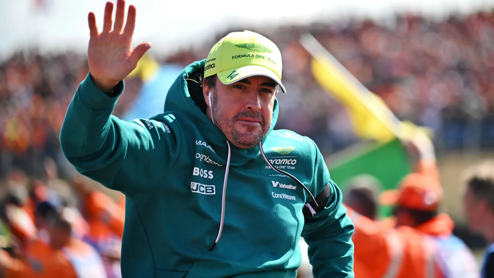 Fernando Alonso finished ninth for Aston Martin at the Dutch GP