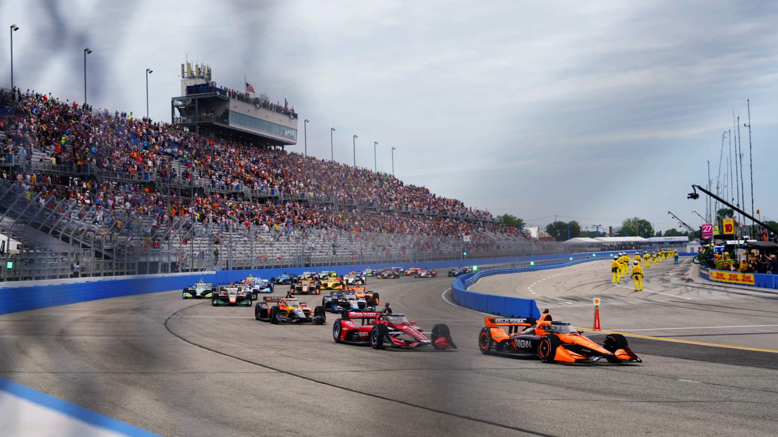 The first race started on Saturday and finished on Sunday evening. Photo: Kevin Dejewski