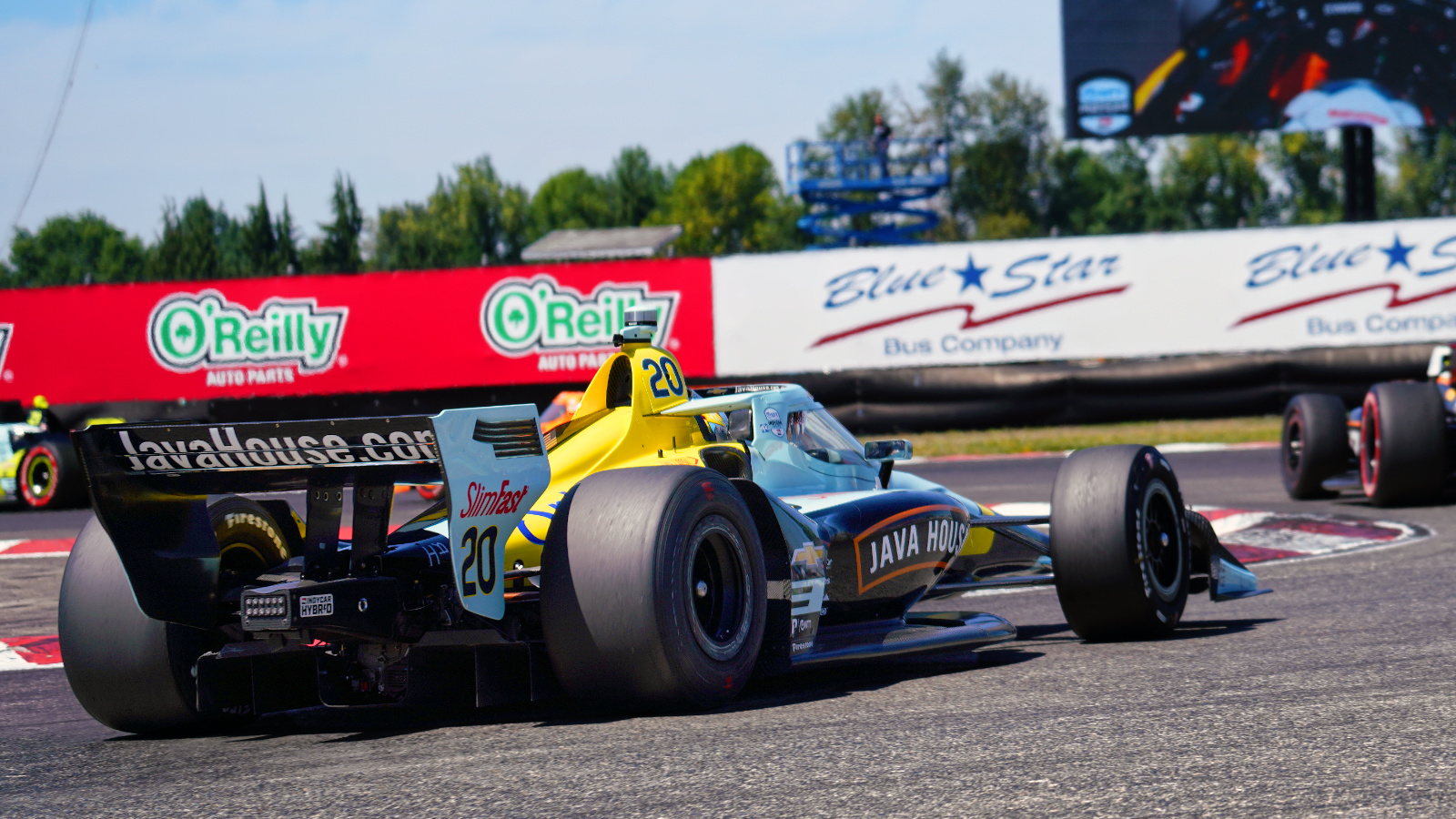 Alexander Rossi is among the drivers taking a grid drop this weekend. Photo: Kevin Dejewski