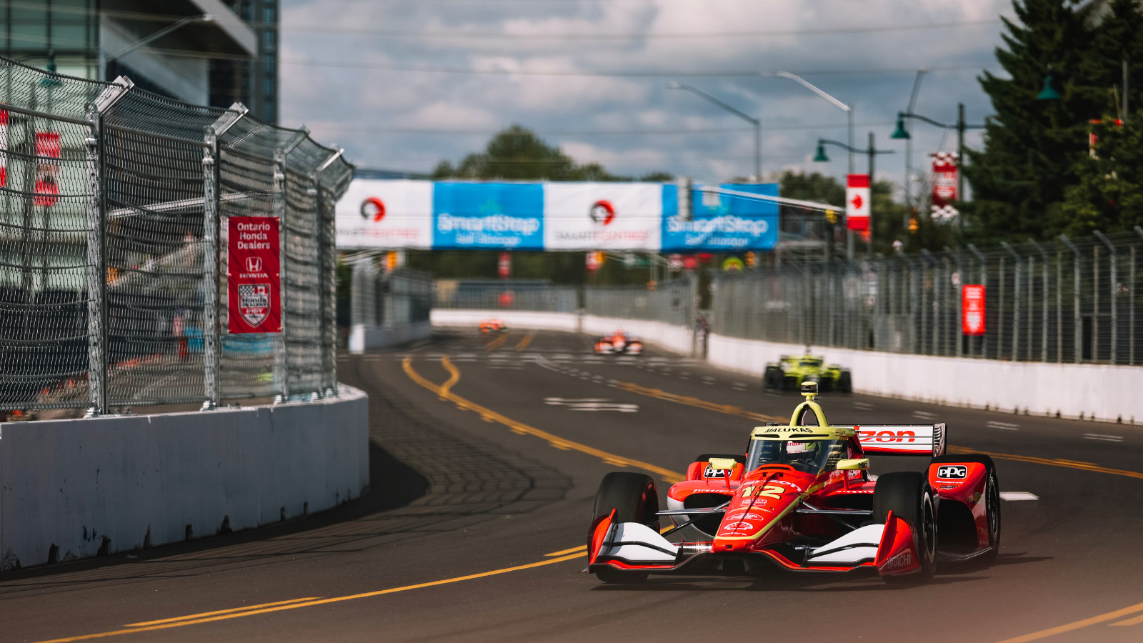 Malukas was third quick in second practice. Photo: IndyCar - Joe Skibinski