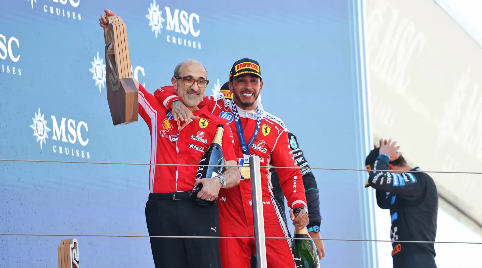 Lewis Hamilton has gelled well with his new race engineer Carlo Santi