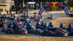 Max Verstappen traquera 100 pilotes lors du spectacle de karting de Silverstone