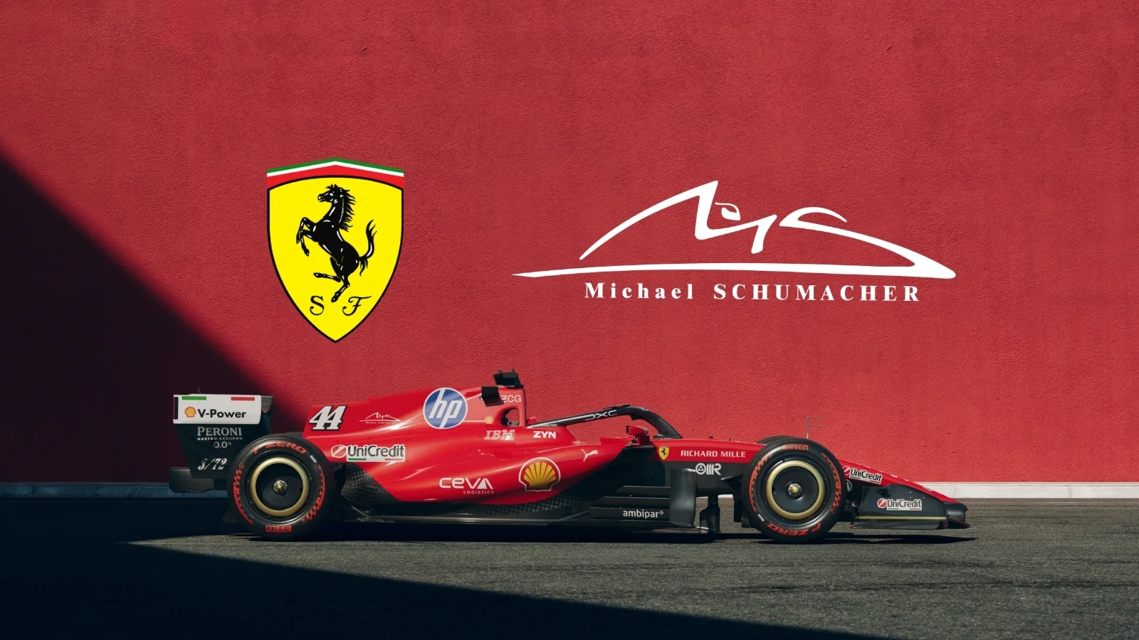 Ferrari unveils Michael Schumacher F1 livery for Monza homecoming