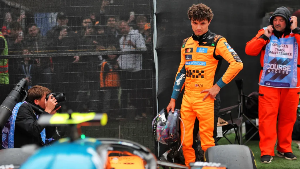 Norris est resté résilient pendant les difficultés de McLaren