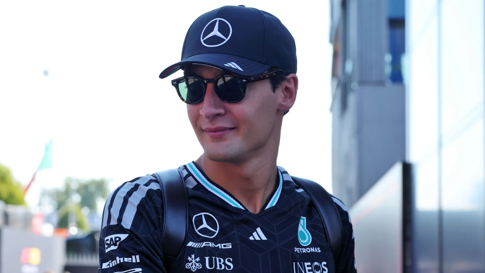George Russell (GBR) Mercedes AMG Formula One Team. 03.09.2026. Formula 1 World Championship, Rd 13, Italian Grand Prix, Monza, Italy, Preparation Day.