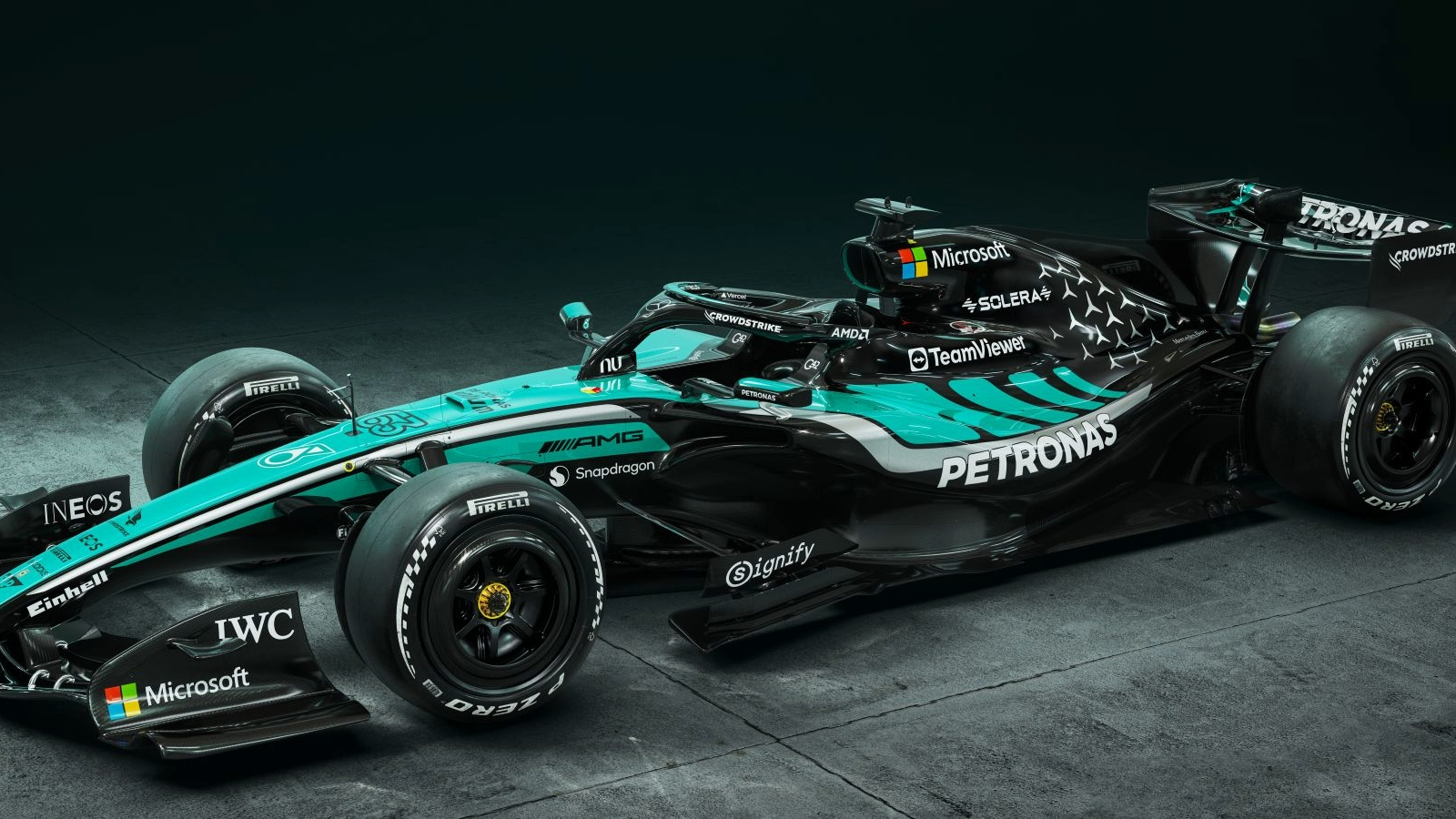 Mercedes has revealed a special livery for this weekend