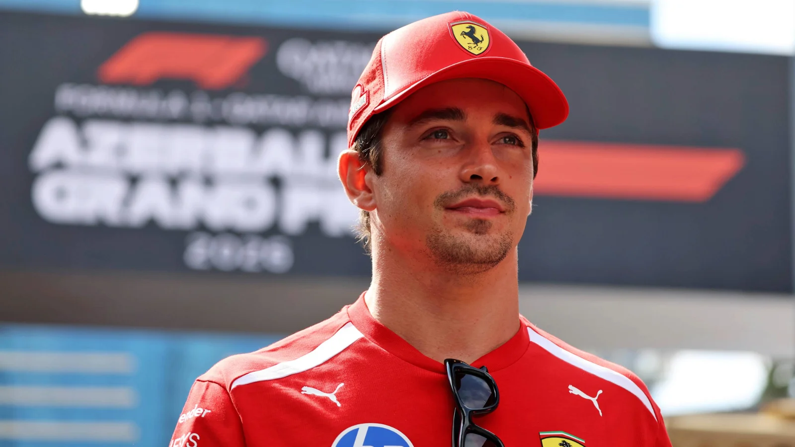 Charles Leclerc (MON) Scuderia Ferrari. 23.09.2026. Formula One World Championship, Rd 15, Azerbaijan Grand Prix, Baku, Azerbaijan, Preparations Day.