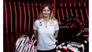 Doriane Pin pour tester la Peugeot Hypercar