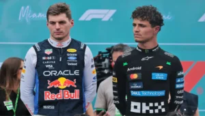 Max Verstappen prend une position ferme sur le chemin de l&rsquo;équipe junior de Lando Norris