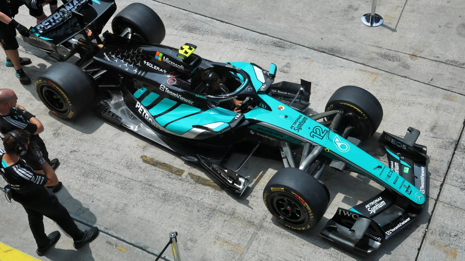 Mercedes has brought a substantially upgraded W17 to Sepang