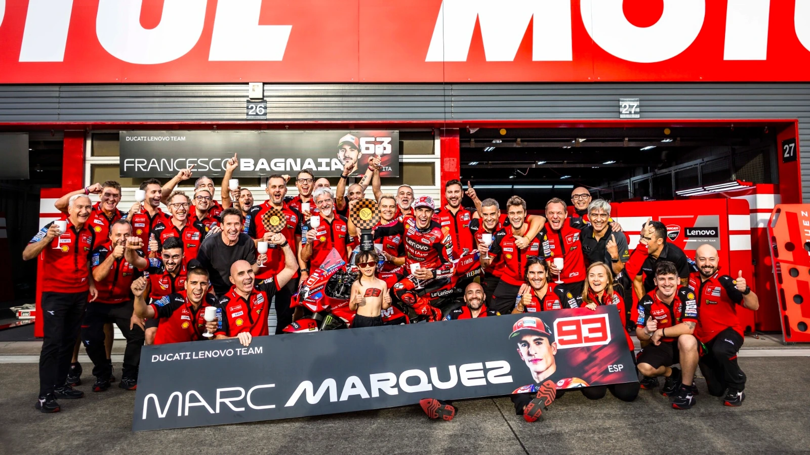 Marc Marquez praises ‘special’ Gigi Dall’Igna after 100th Ducati victory at Motegi