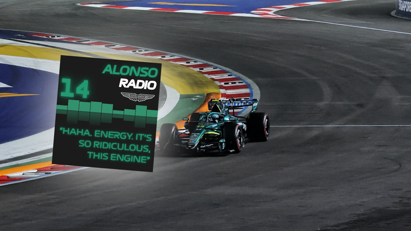 Unbroadcast Fernando Alonso radio reveals spicy F1 engine assessment