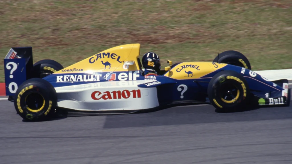 Damon Hill a pris la place de Mansell chez Williams pour ce qui serait sa première saison complète de F1