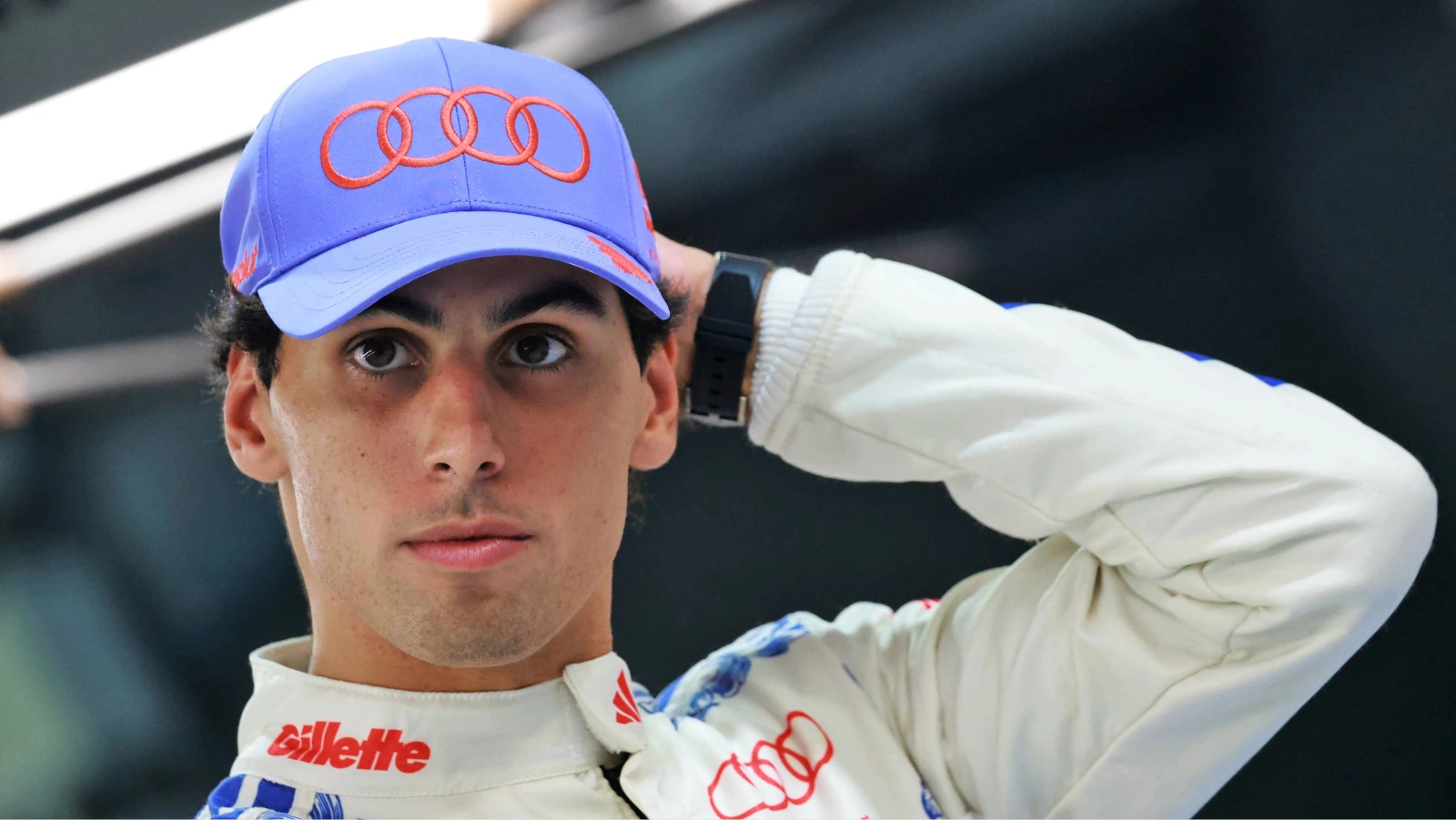 Gabriel Bortoleto (BRA) Audi F1 Team. 08.10.2026. Formula 1 World Championship, Rd 17, Singapore Grand Prix, Marina Bay Street Circuit, Singapore, Preparations Day.