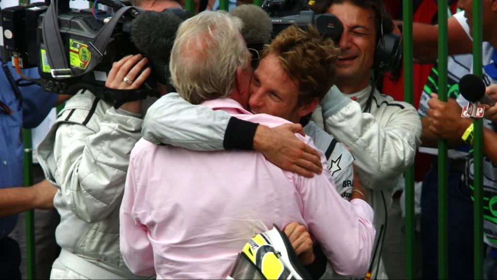 Avec son père John à ses côtés, Jenson Button a atteint la grandeur de la F1