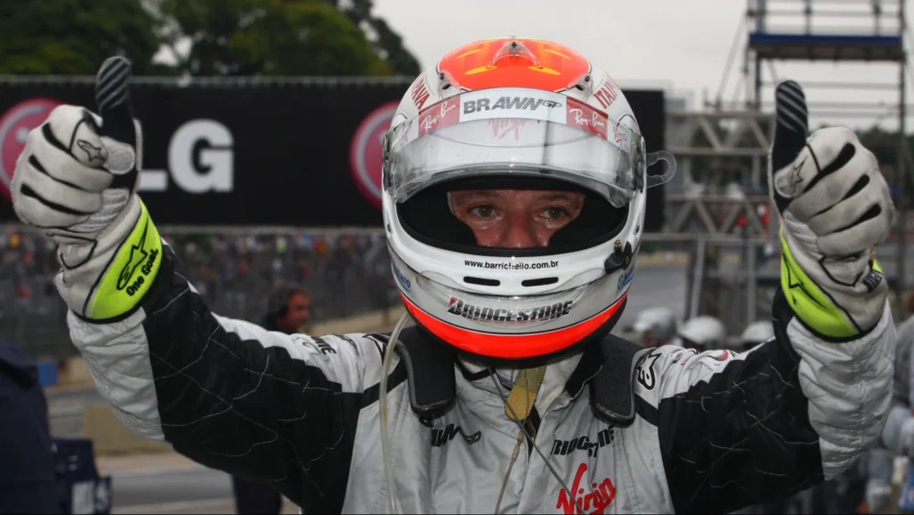 Rubens Barrichello s'est imposé en pole pour le plus grand plaisir de son public