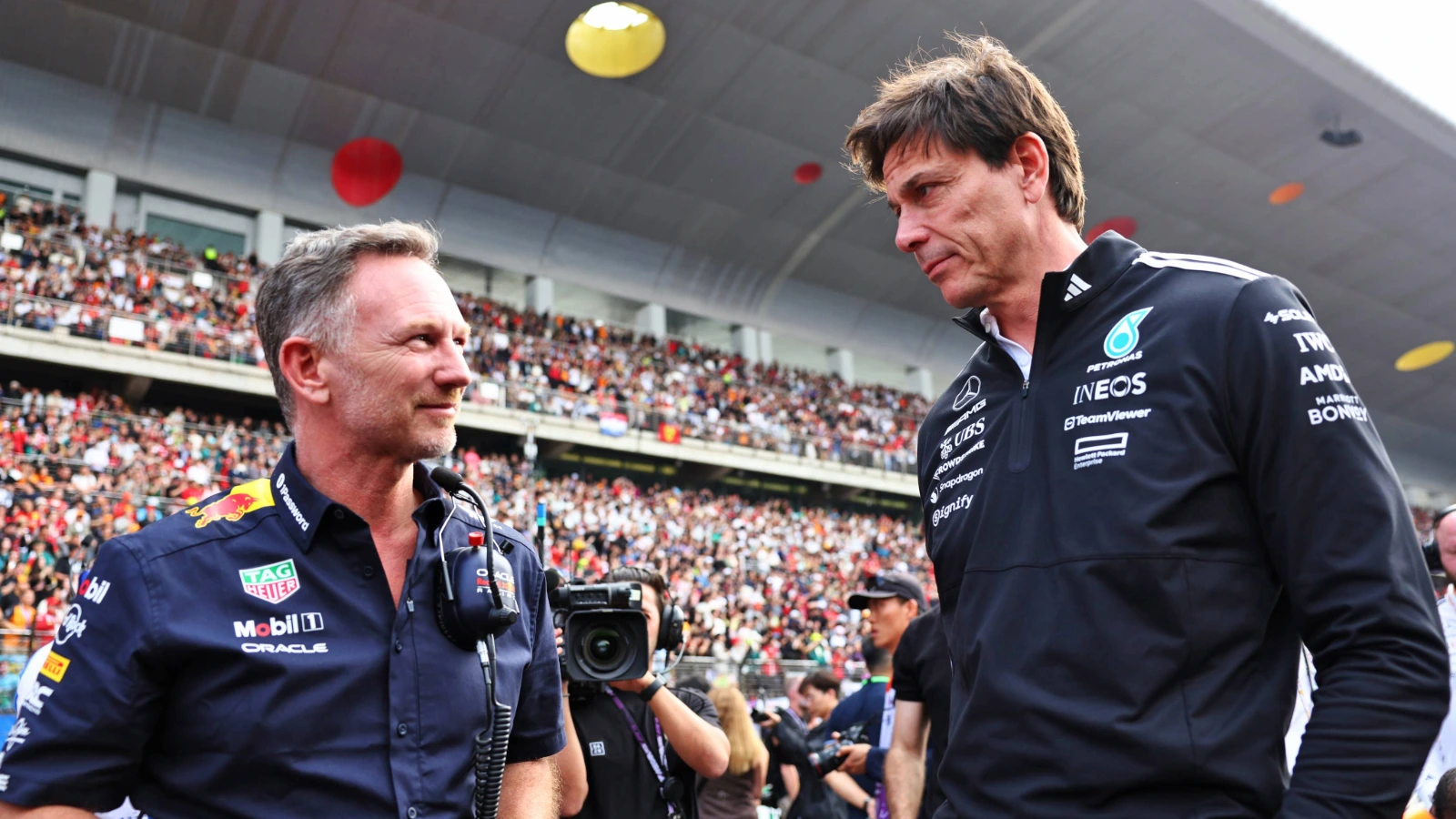 Christian Horner F1 Mercedes 2012