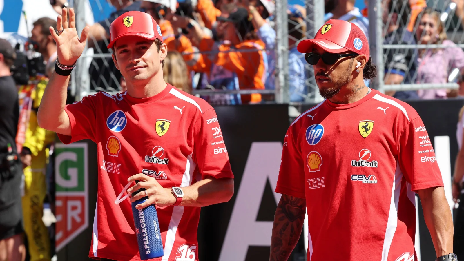 Ferrari Apology after Lewis Hamilton Charles Leclerc social media takeover