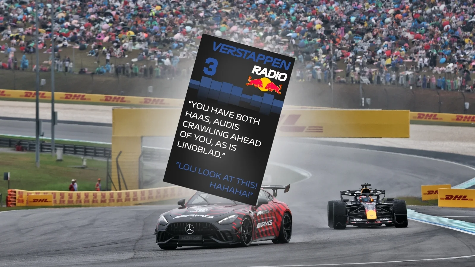 ‘LOL’: Max Verstappen heard laughing at F1 Sepang software farce in radio message
