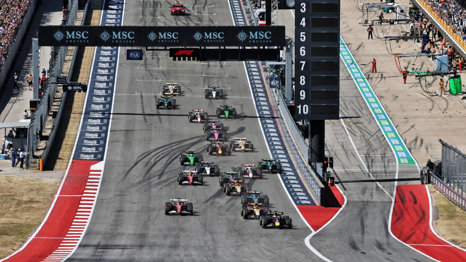 A legal battle has commenced ahead of the F1 US GP