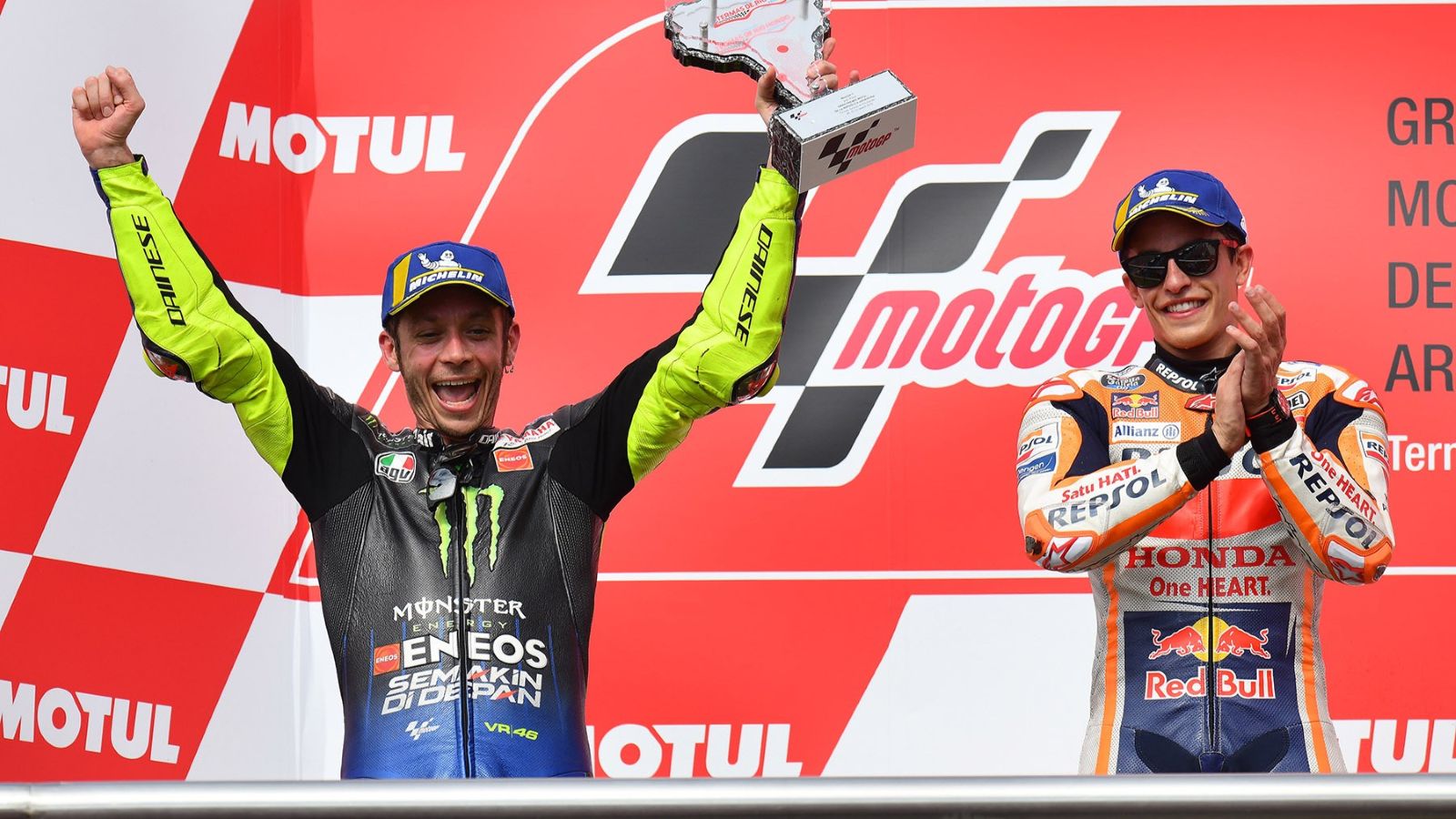 Marc Marquez, Valentino Rossi, Jorge Martin, Michelin, MotoGP